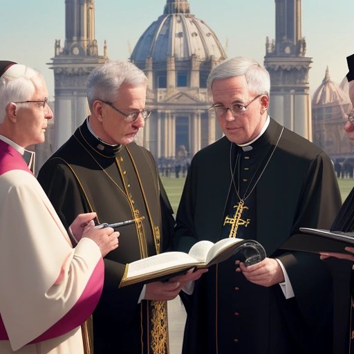ISTJ Bishop inspecting congregation