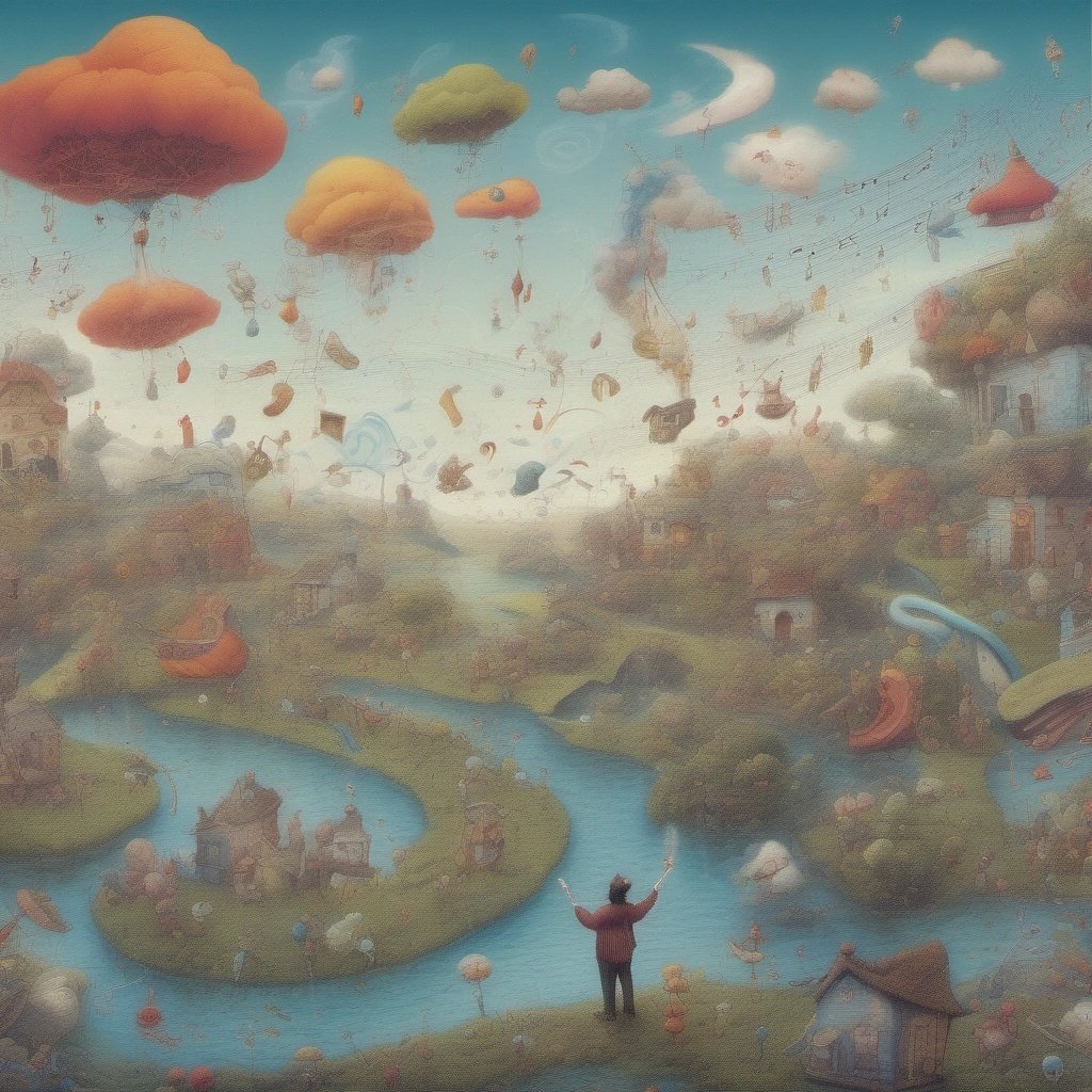 Fantastical landscape