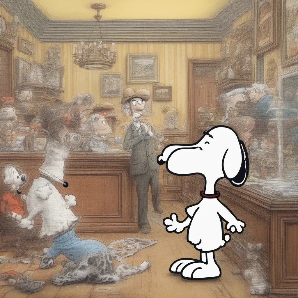 People observing the Pantaloons