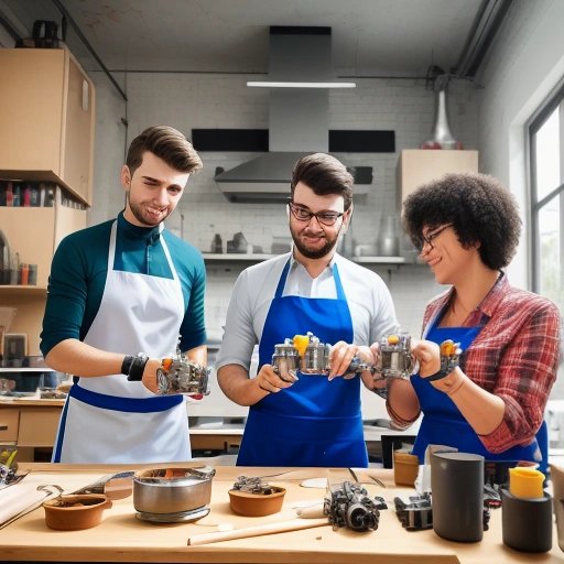 Students participating in Gender Blender Day