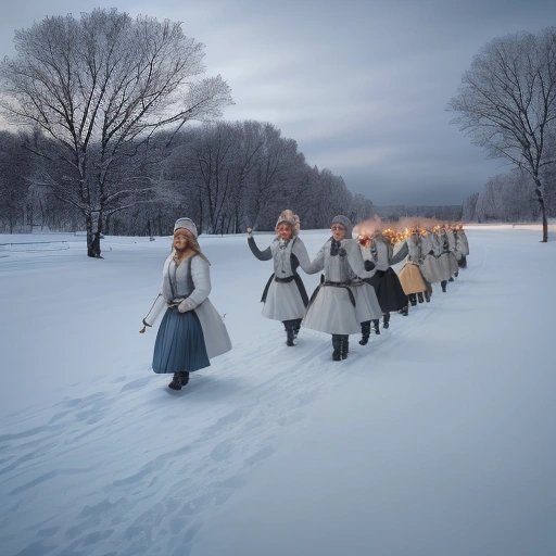 Svenska landskap och dansk dansgrupp