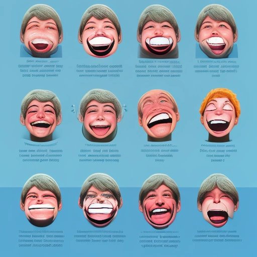 Infographic of laughter's health benefits