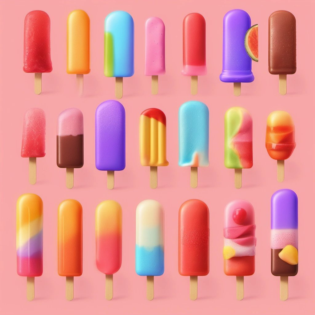 Flavorful popsicles
