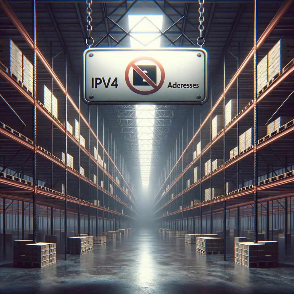 The infamous depletion of IPv4 addresses.