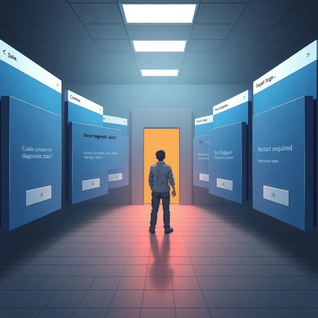 A rotating escape room of telemetry prompts