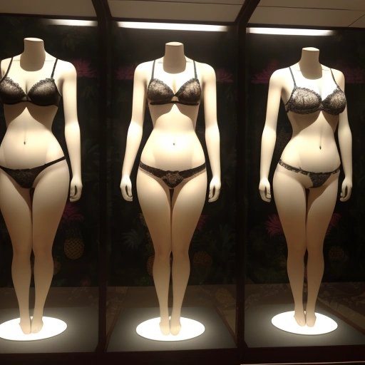 Victoria's Secret Store Pineapple Collection Display