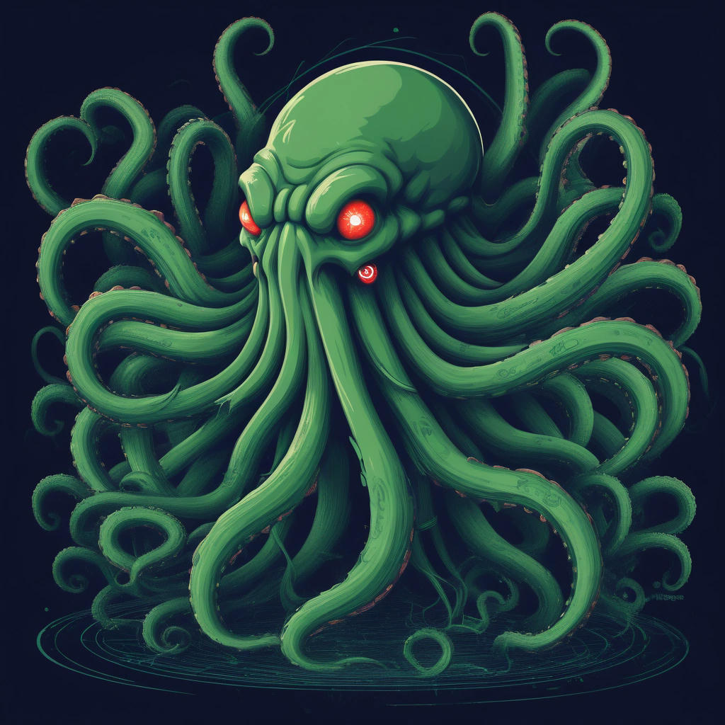 Cthulhu grappling with multiple JavaScript frameworks