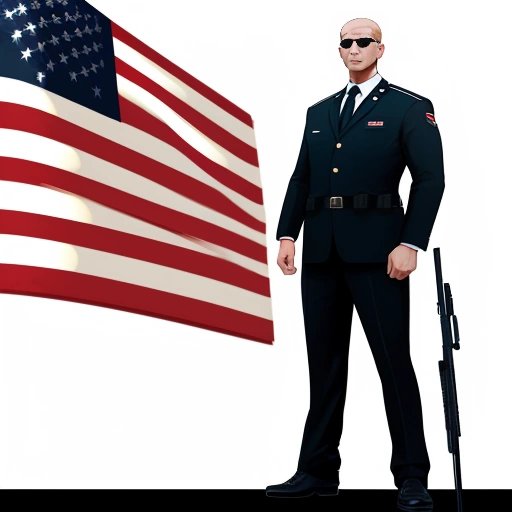 Serious Secret Service agent