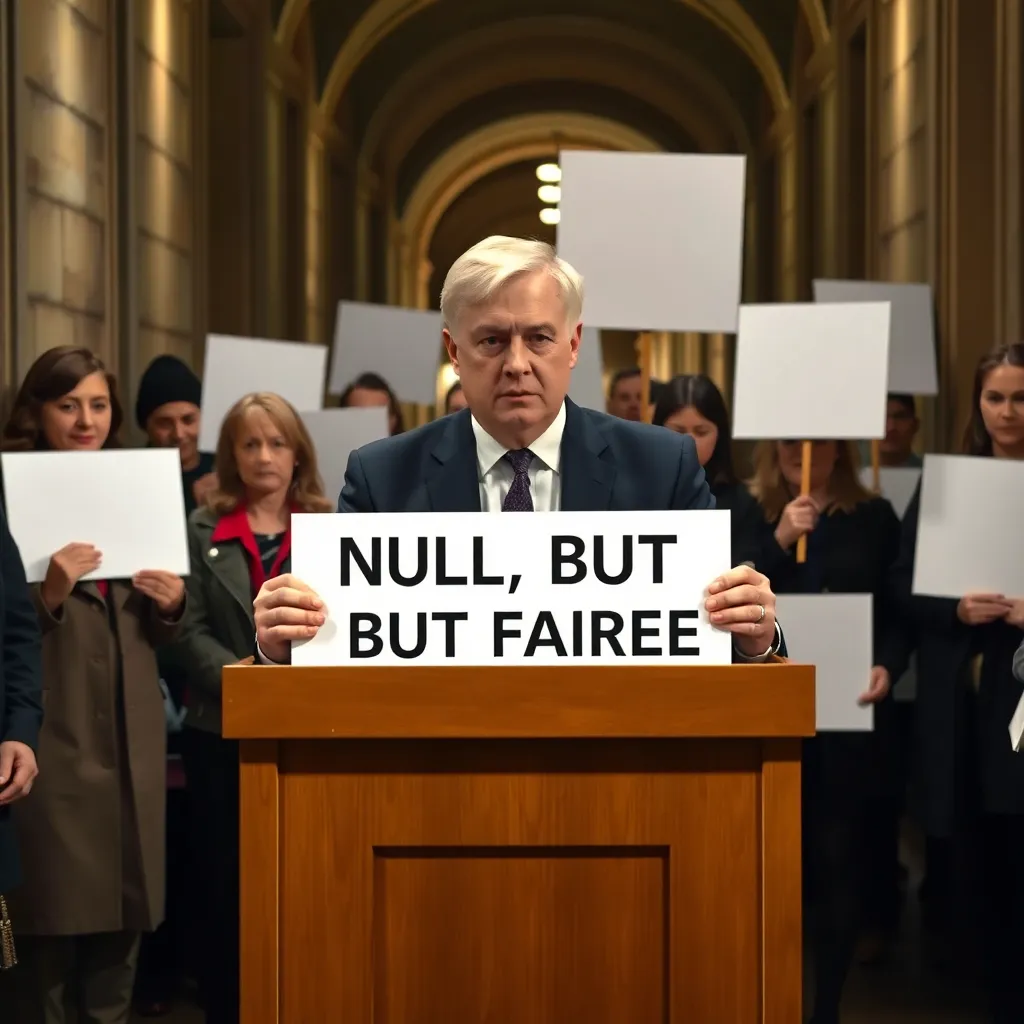Opposition announces “Null, But Fairer”