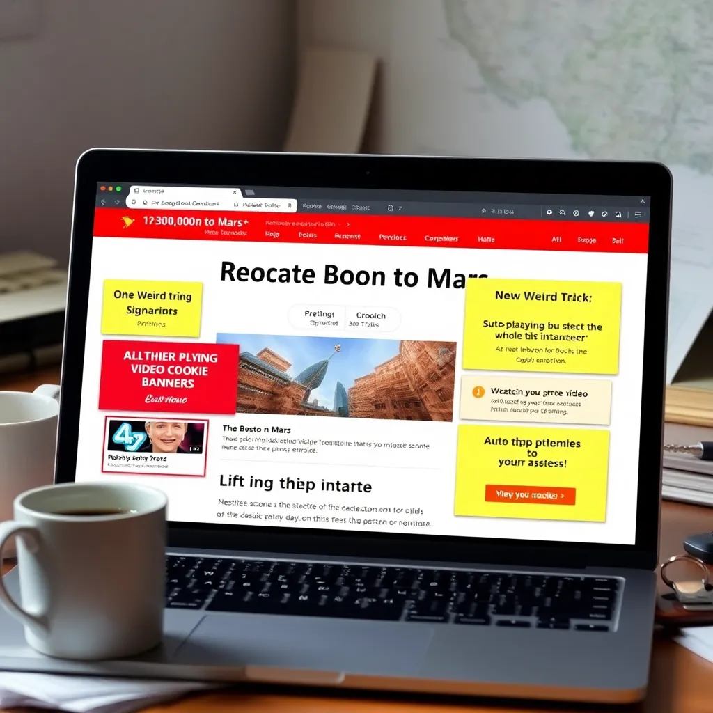 “12 million signatures” petition page drowning in bad ads