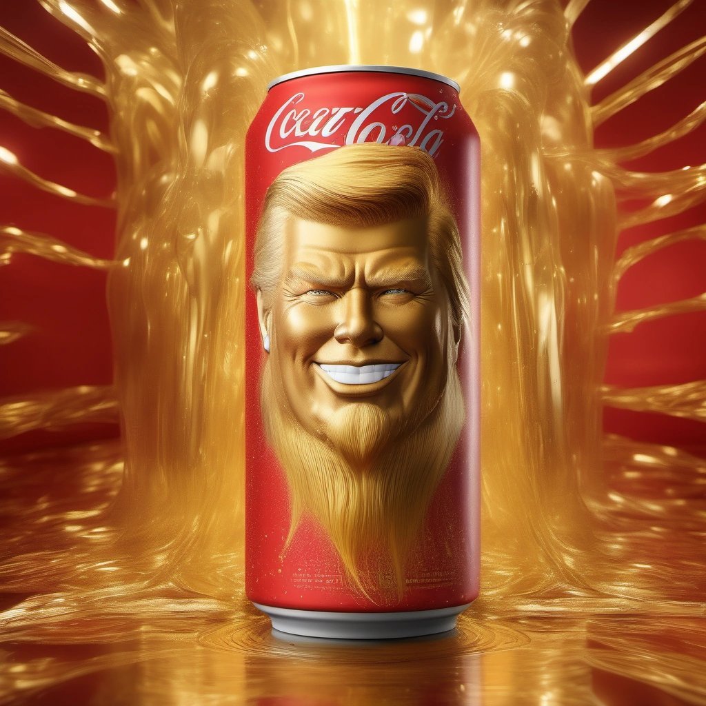 Diet Coke Trump Fizz