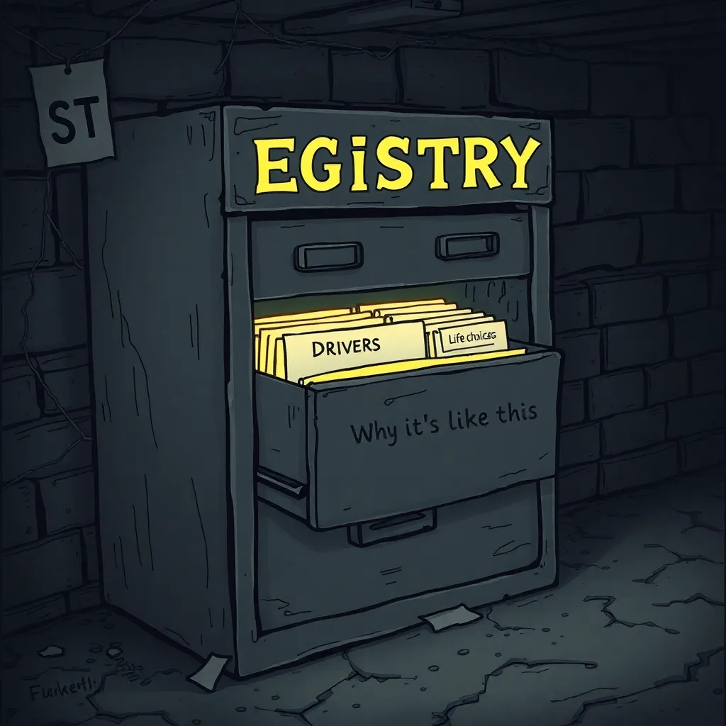 The Windows Registry as a haunted filing cabinet