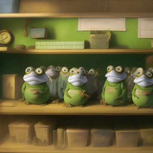 Hypnotoad inspiring a clean classroom