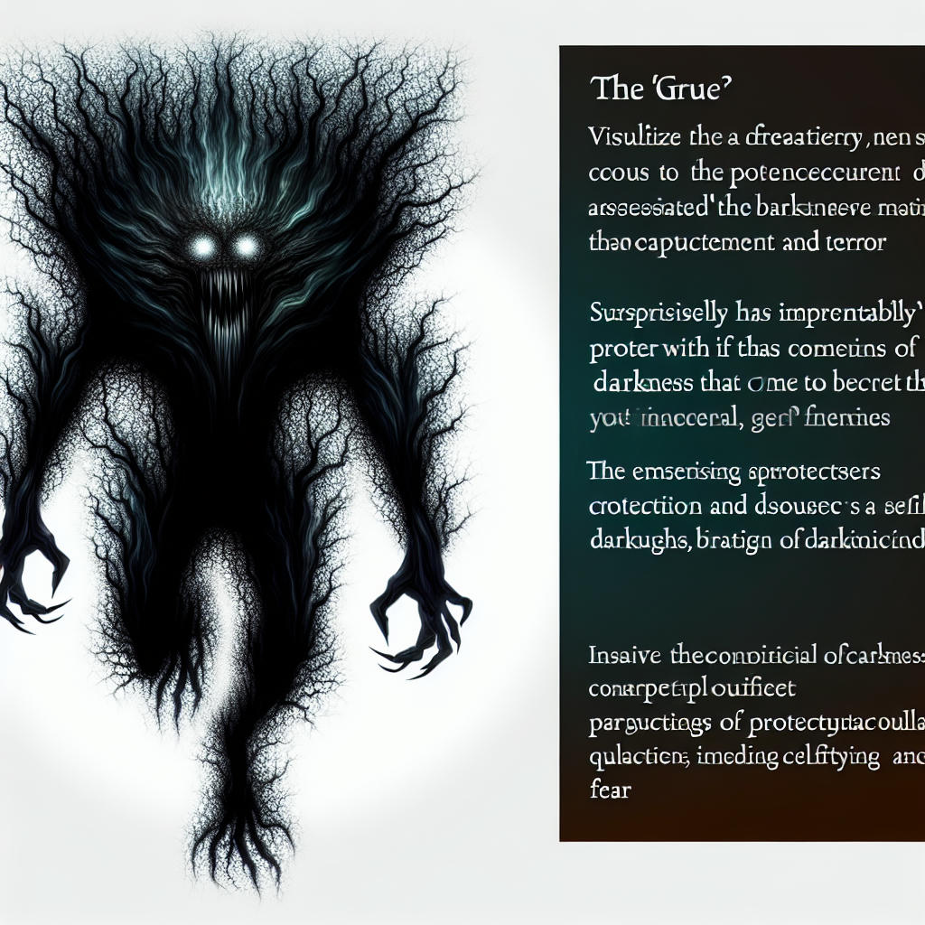 The Grue, once a symbol of fear, became an emblem of protection