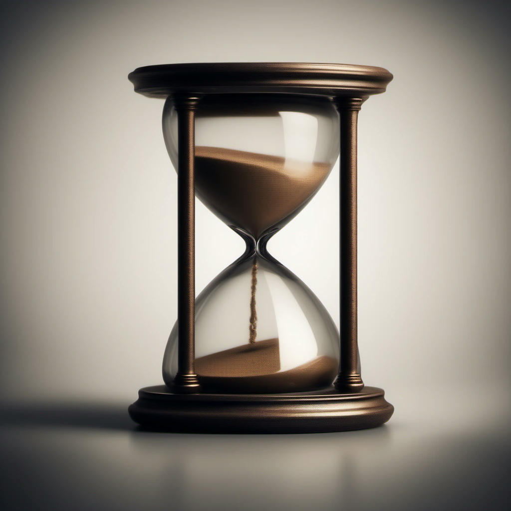 Hourglass indicating speed inconsistency.
