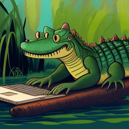 A Crocodile using Swamp desktop search