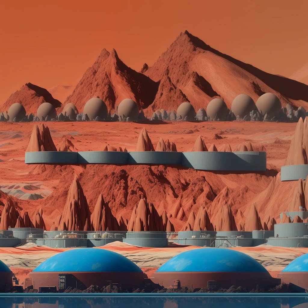 Chocolate factory on Mars