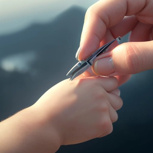 Clipping nails