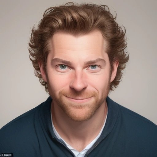 Greg posing for a photo shoot