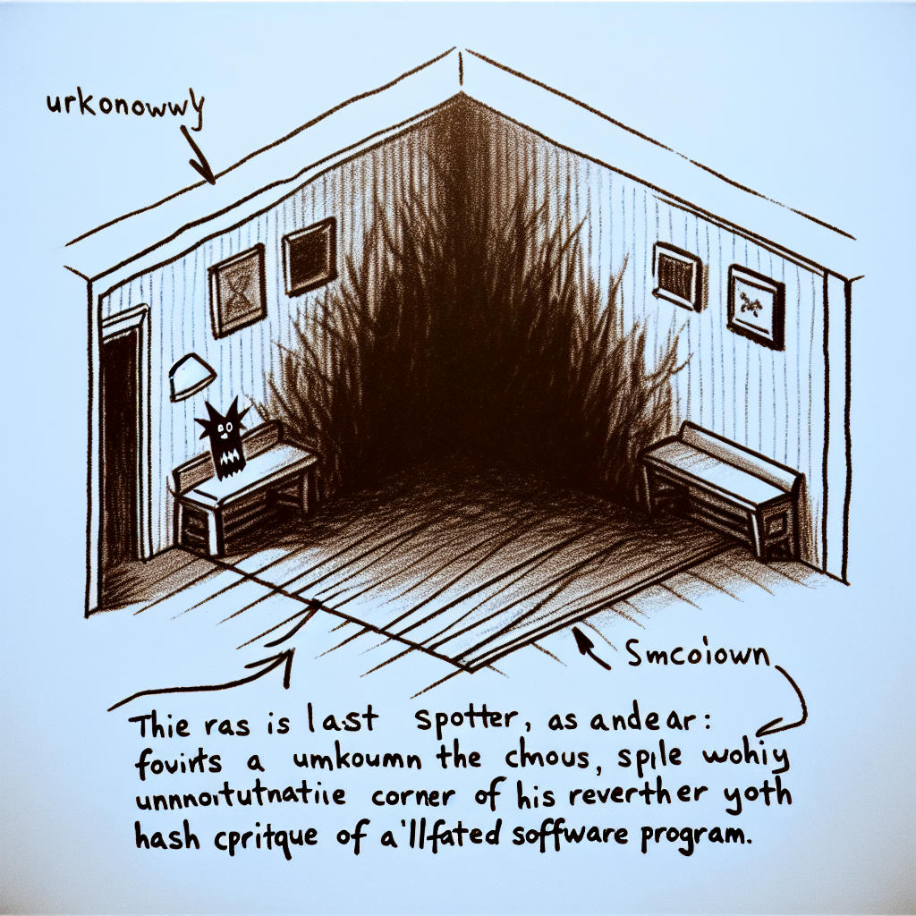 A stylized diagram showing Blakeyrat's last-known location.