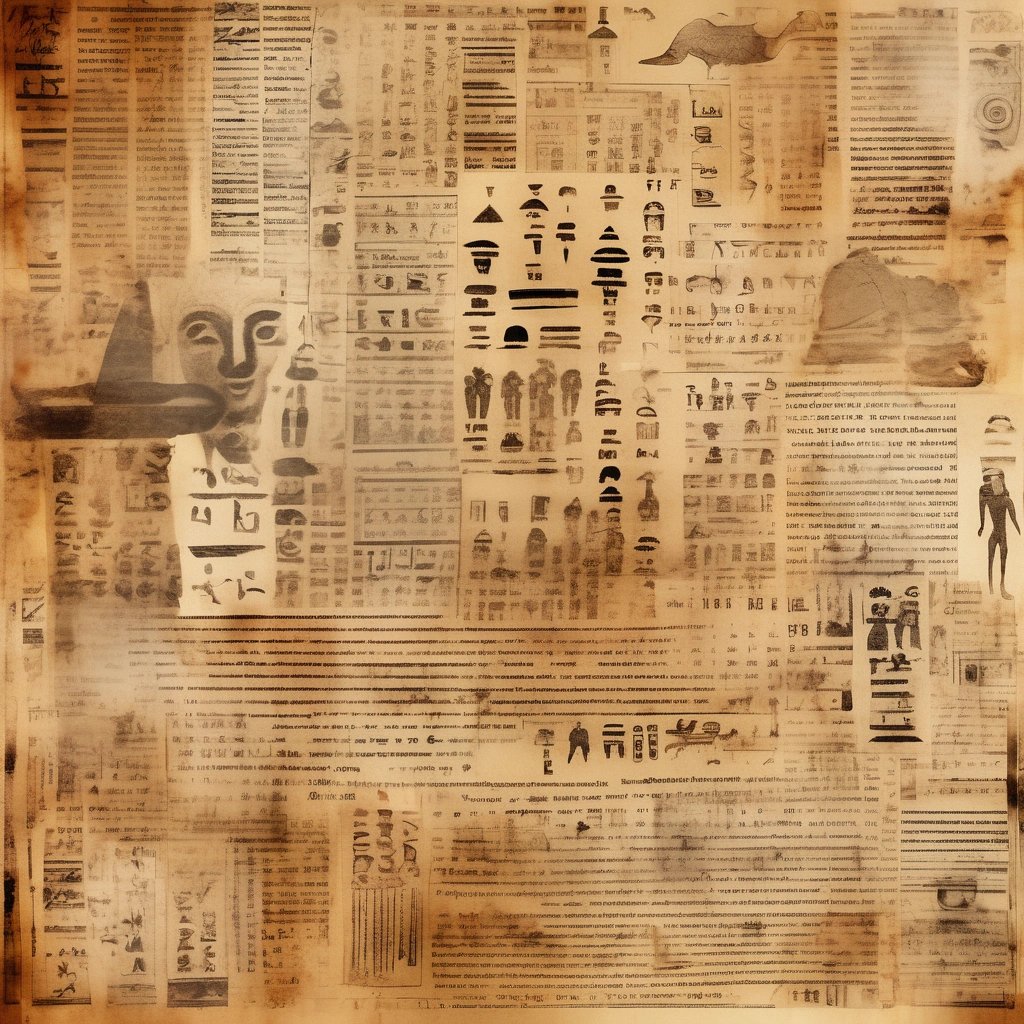 Collage of evidence used to study mysterious object