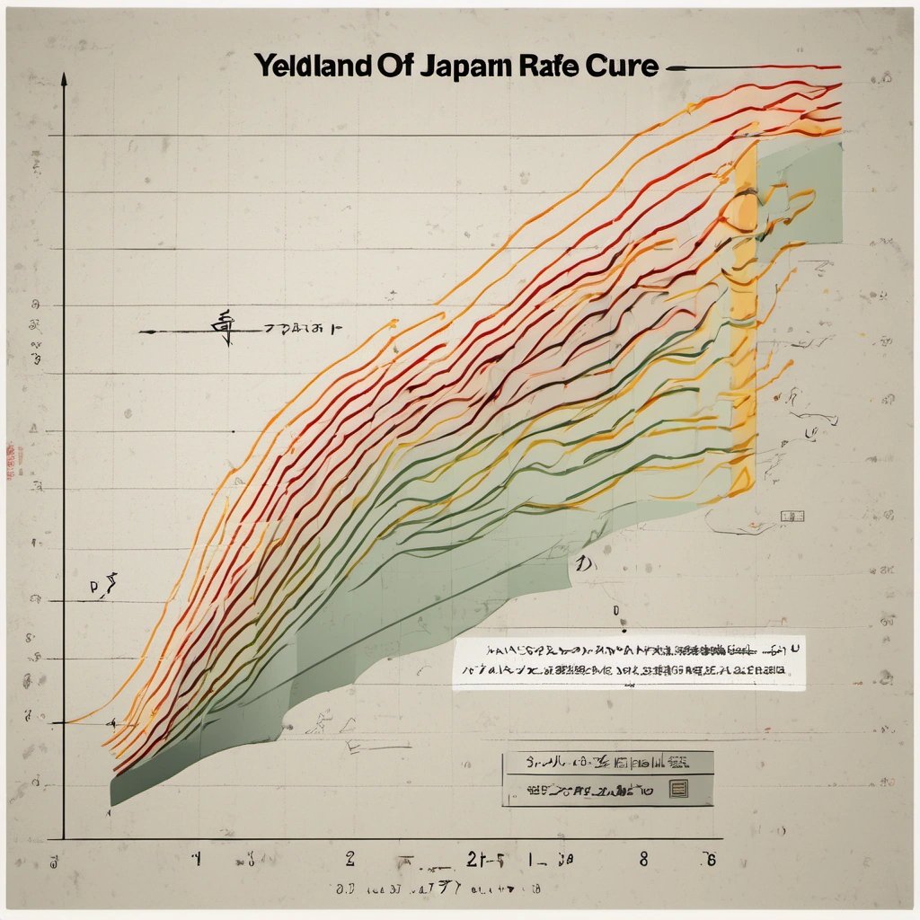 Yield curve resembling Japan