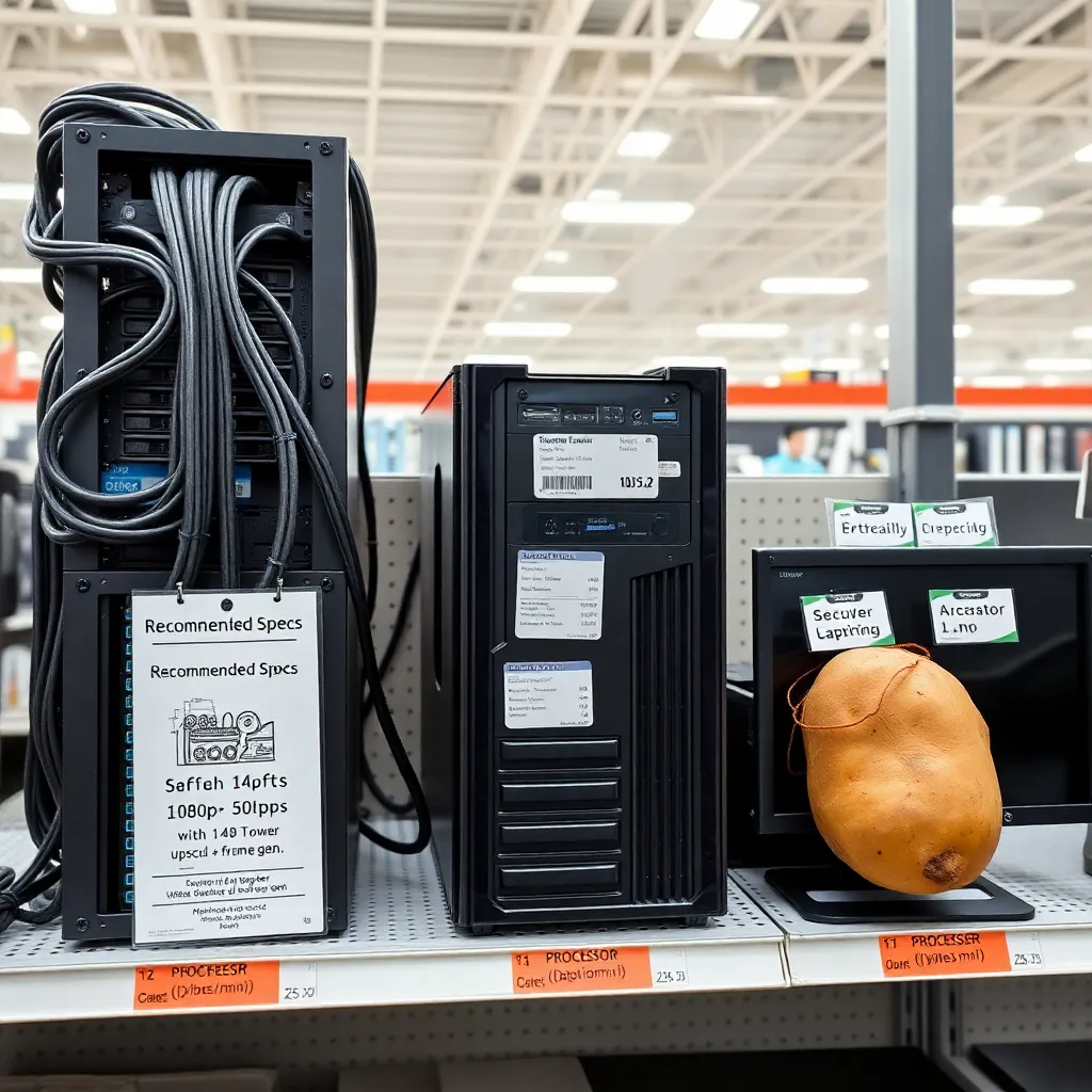 Hardware requirements: NASA supercomputer vs decent PC vs “processor optional”