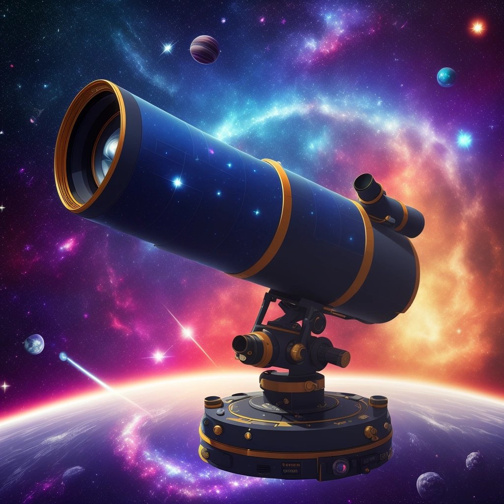 Whiskitipuf telescope in space