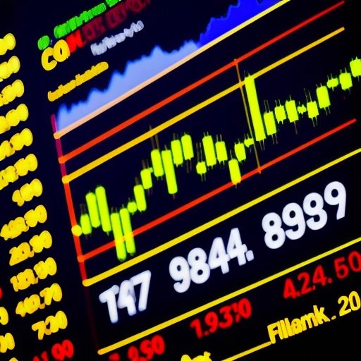 Stock market graph showing the impact of 'The Wibble' going public