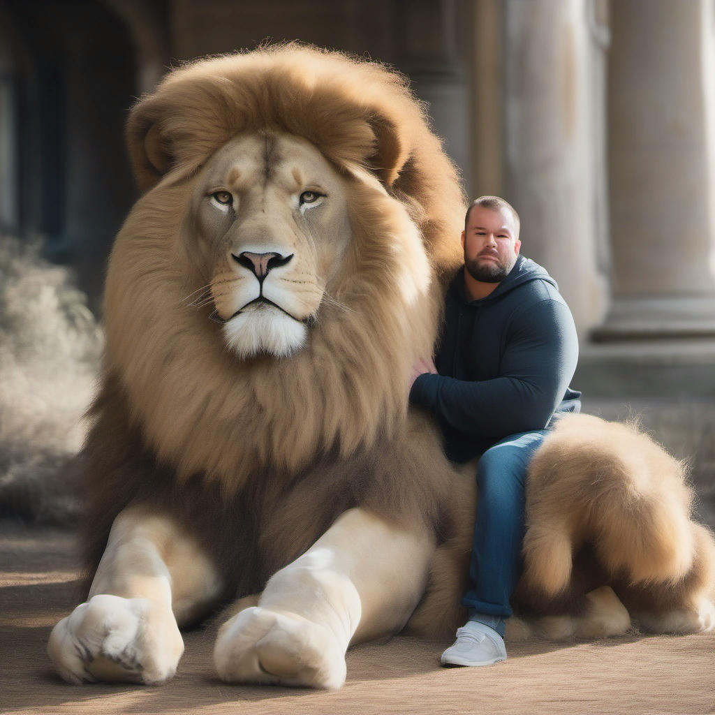 Photo 4: The Lion Who Has Had Enough with His Lion Status