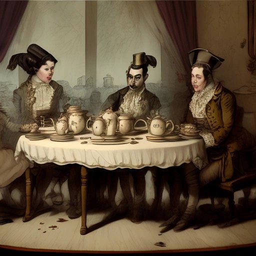 Colonial tea party gone wrong