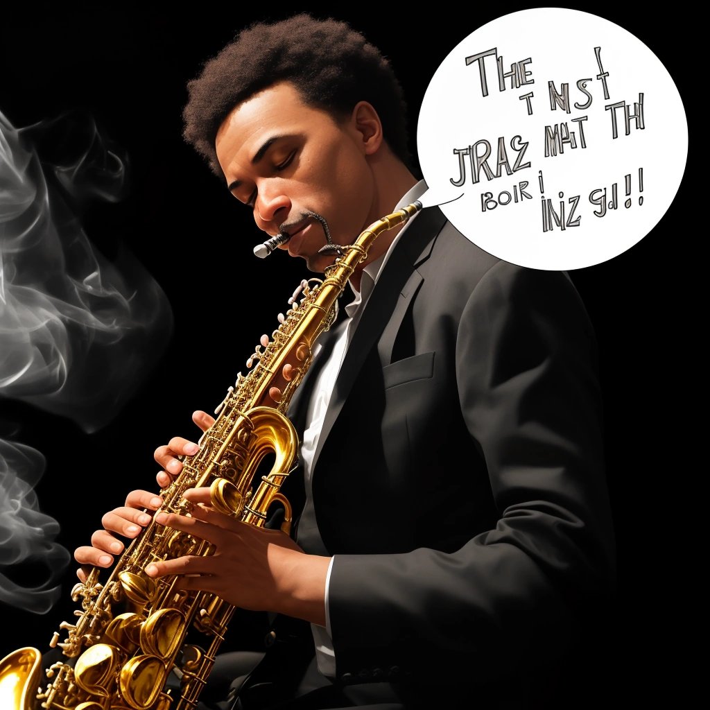 Jazz musician protesting against the name Junk
