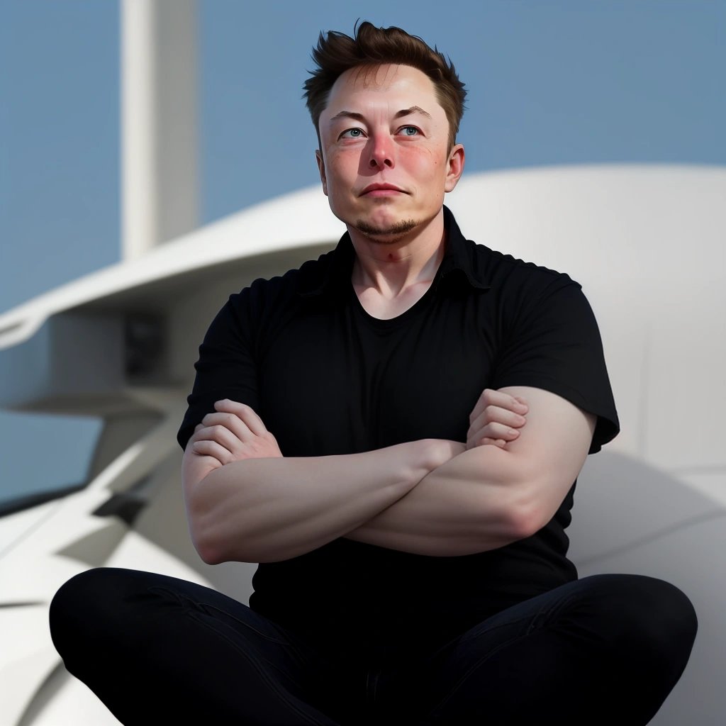 Elon Musk contemplating misinformation