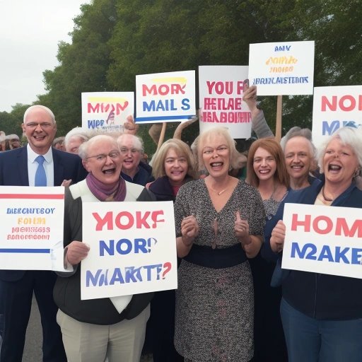 Citizens mocking the power of money