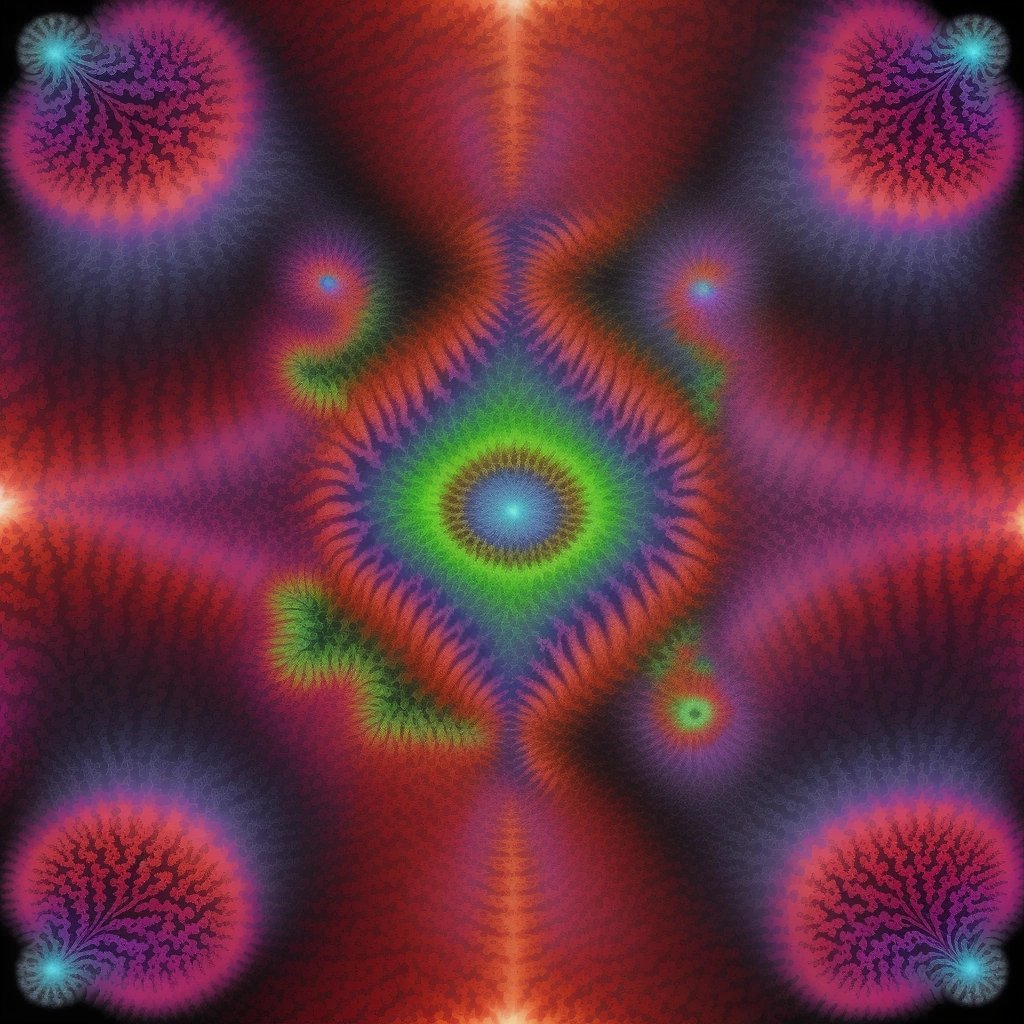 Psychedelic Mandelbrot Fractal