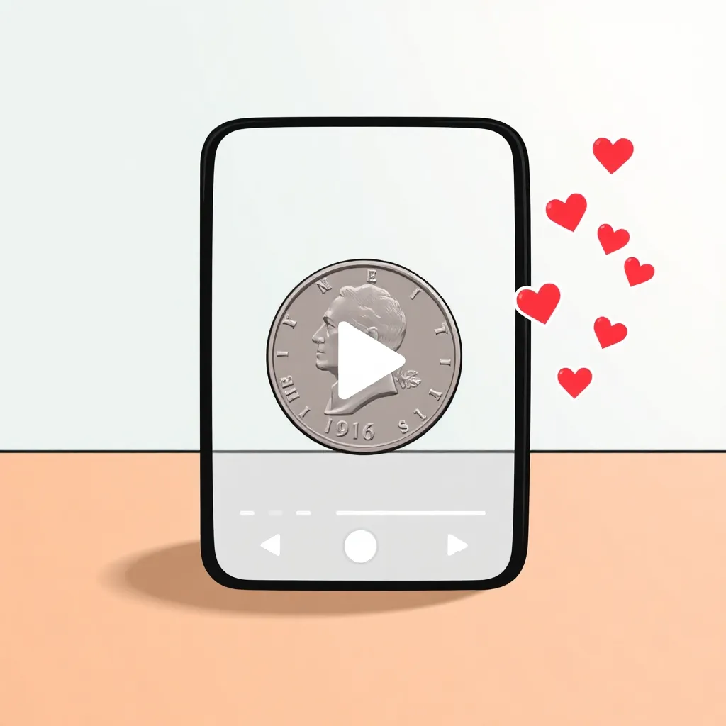 Viral cellphone footage: the nickel rolling “uphill”