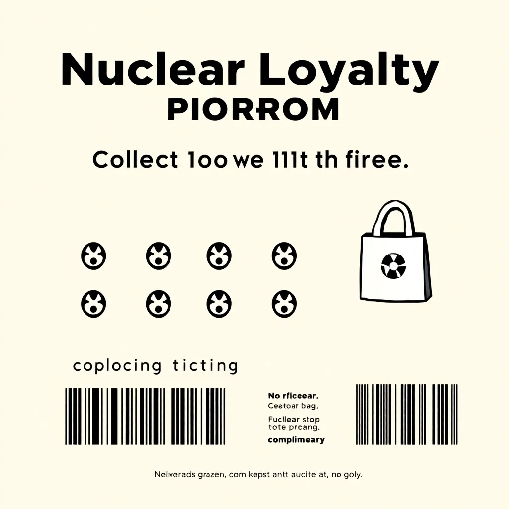 Nuclear Loyalty Program Card