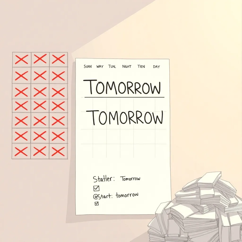 A-tier “Tomorrow”: Procrastination’s favorite promise