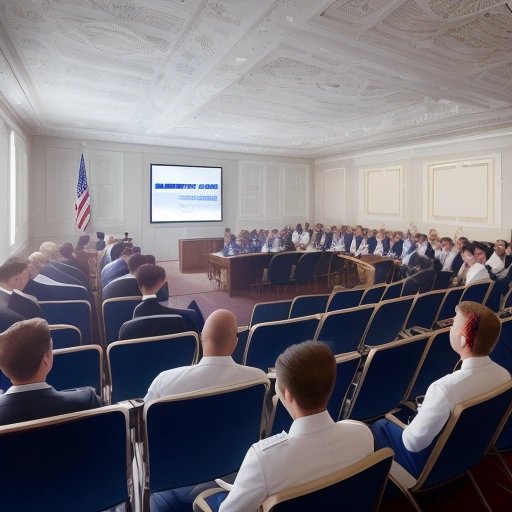 Government officials in a briefing discussing the new discovery