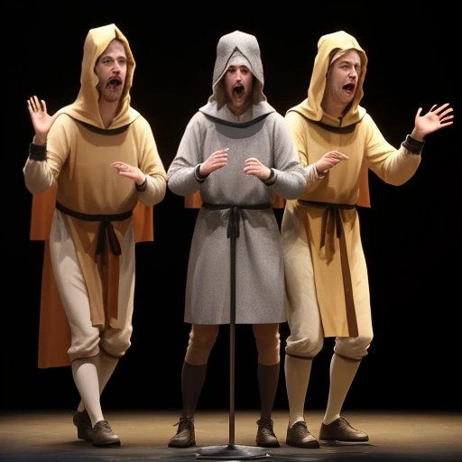 Programmers dressed as Monty Python characters