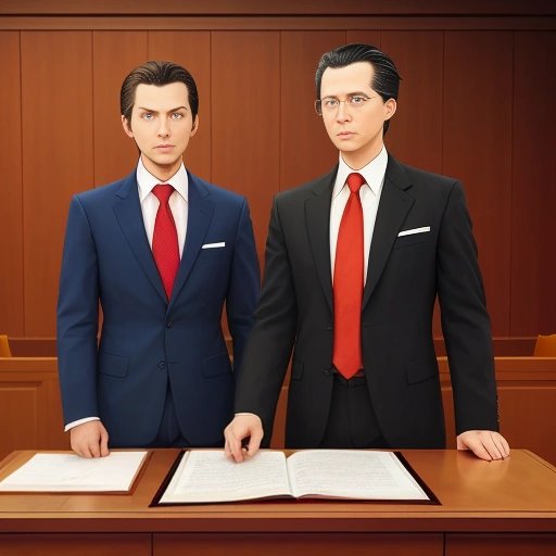 Ace Attorney lawyers tampering with laws in court