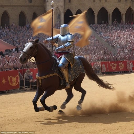 Dave at a medieval jousting tournament