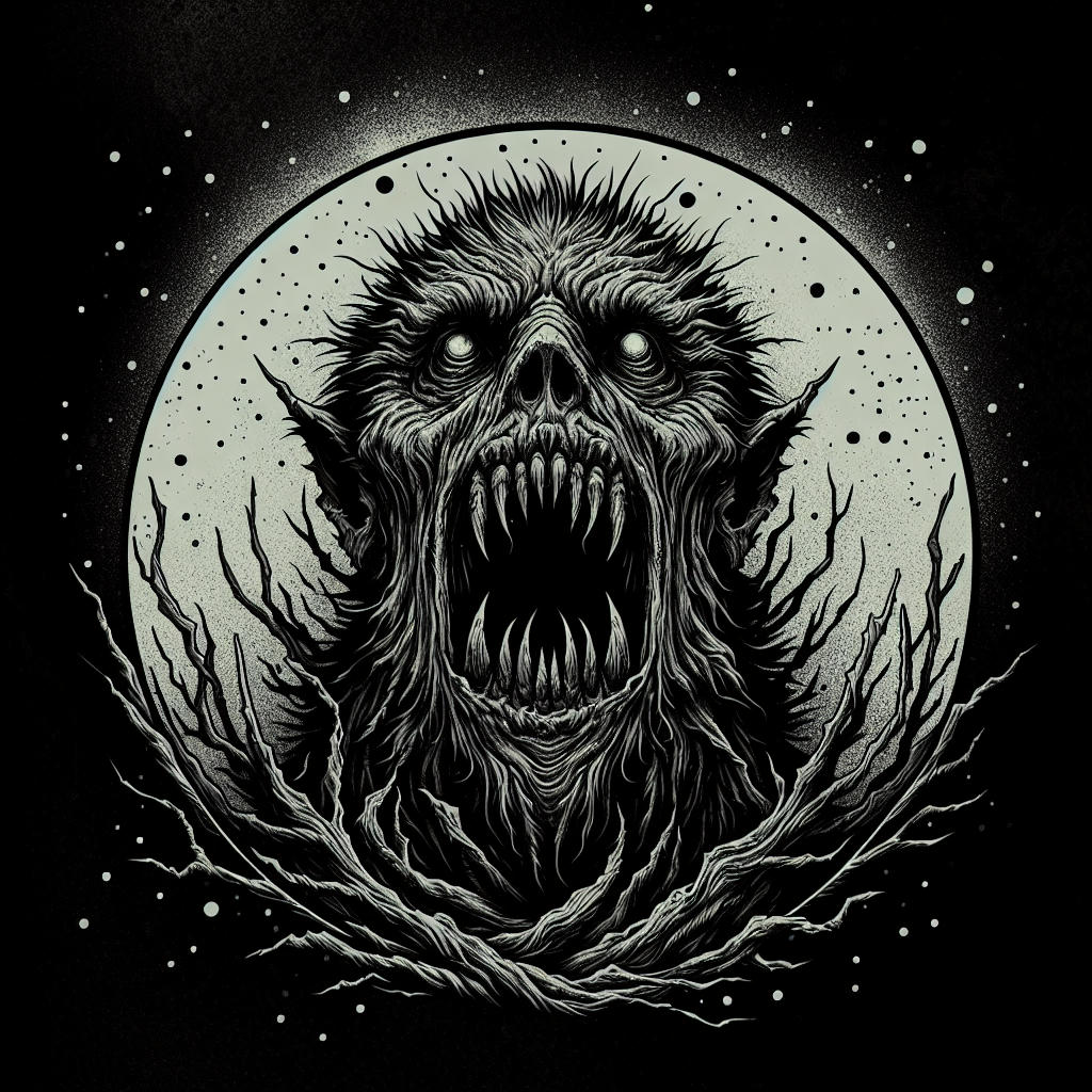 Digital Artwork of a Grue, the alleged suspect