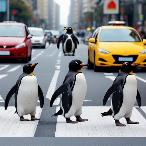 Penguin Pedestrian Crossing