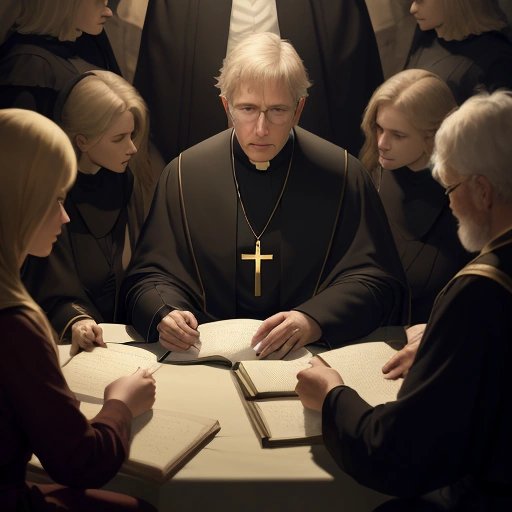 INFJ Bishop in counselling session