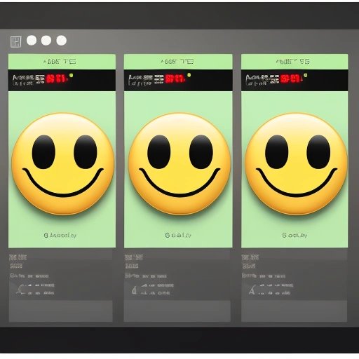AI grading system with a smug smiley face
