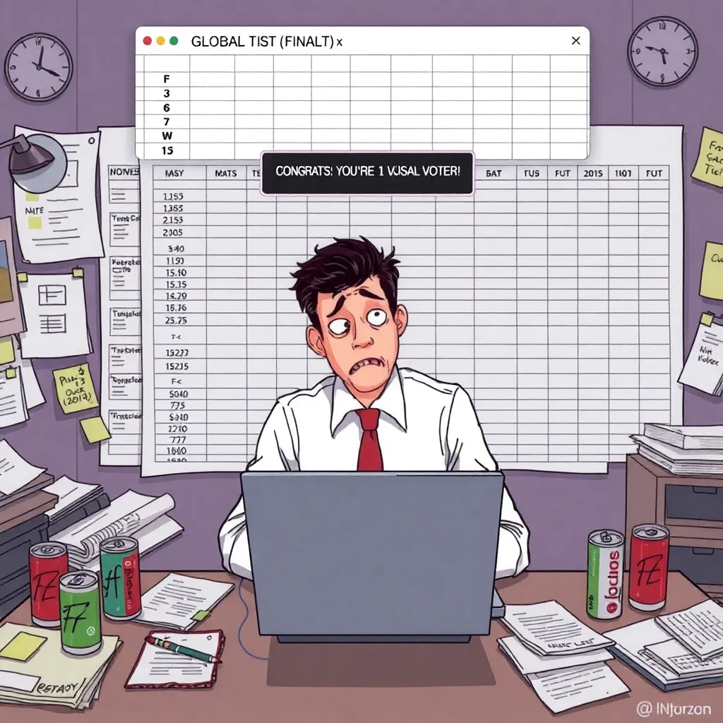 The overworked intern and the cursed spreadsheet