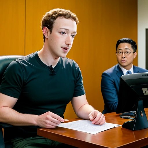 Zuckerberg and California in a lizard-themed trivia game
