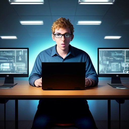 Geeky Jeff at work