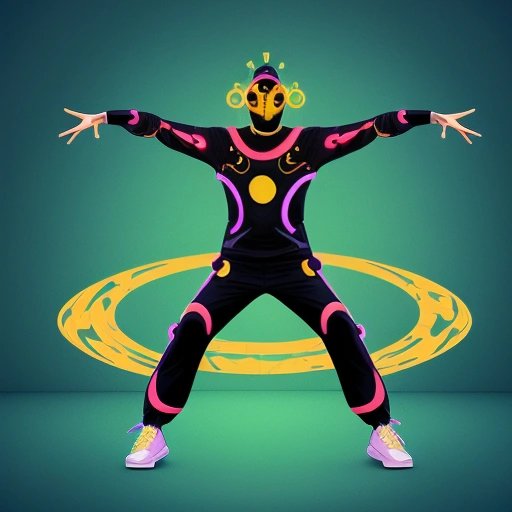 Unconventional dance routine